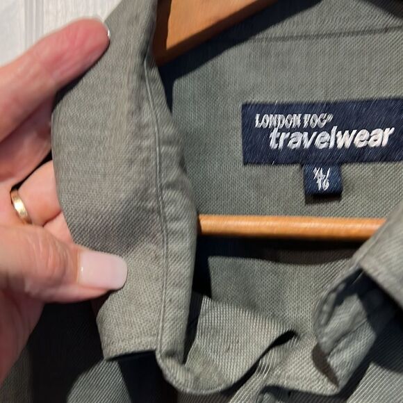 London Fog Menâs Travel WearâButtonâDownâShirtâSizeâXLâ - Picture 7 of 9